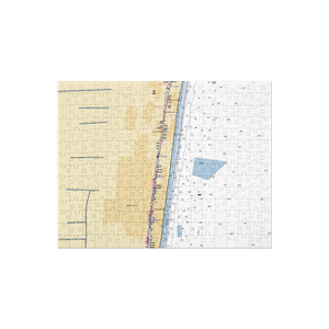 Marina Delray Inc (Delray Beach, FL) NOAA Chart Jigsaw Puzzle