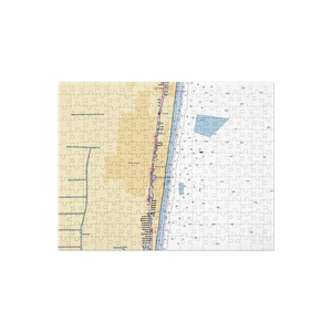 Deck 84 Restaurant and Dock Bar (Delray Beach, FL) NOAA Chart Jigsaw Puzzle