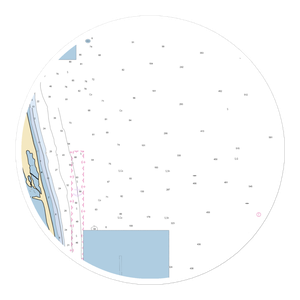 Harbour Point Marina (West Palm Beach, FL) NOAA Chart Sticker