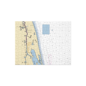 PORT 32 Palm Beach Gardens (West Palm Beach, FL) NOAA Chart Jigsaw Puzzle