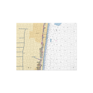 Delray Harbor Club Marina (Delray Beach, FL) NOAA Chart Jigsaw Puzzle