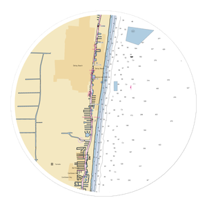 Delray Harbor Club Marina (Delray Beach, FL) NOAA Chart Sticker