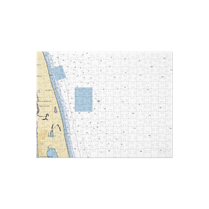 Loggerhead Marina at Palm Beach Gardens (Hobe Sound, FL) NOAA Chart Jigsaw Puzzle