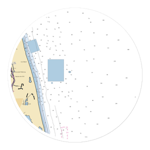 Loggerhead Marina at Palm Beach Gardens (Hobe Sound, FL) NOAA Chart Sticker