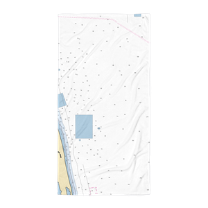 Cypress Island Marina (Hobe Sound, FL) NOAA Chart Towel