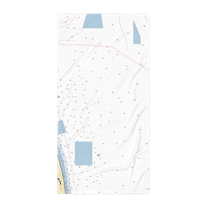 Loggerhead Marina at Jupiter (Hobe Sound, FL) NOAA Chart Towel