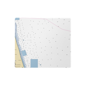 Loggerhead Marina at Jupiter (Hobe Sound, FL) NOAA Chart  Gaming Mouse Pad