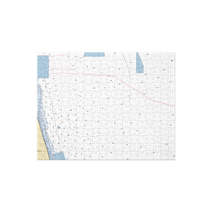 Jupiter Yacht Club (Hobe Sound, FL) NOAA Chart Jigsaw Puzzle