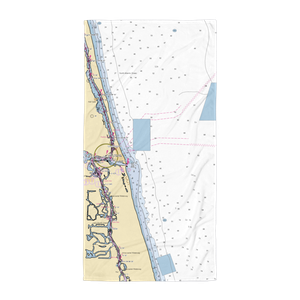 Jupiter Harbour Marina (Hobe Sound, FL) NOAA Chart Towel