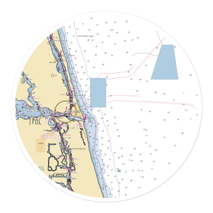 Jupiter Harbour Marina (Hobe Sound, FL) NOAA Chart Sticker