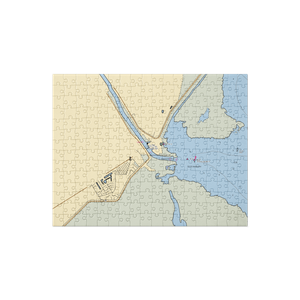 Okee-Tantie Campground & Marina (Okeechobee, FL) NOAA Chart Jigsaw Puzzle