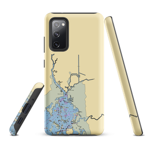 Mullock Creek Marina (Fort Myers, FL) NOAA Chart Samsung Phone Case