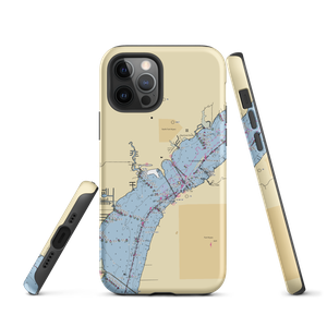 Old Bridge Marina (Cape Coral, FL) NOAA Chart  Tough iPhone Case