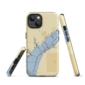 Old Bridge Marina (Cape Coral, FL) NOAA Chart  Tough iPhone Case