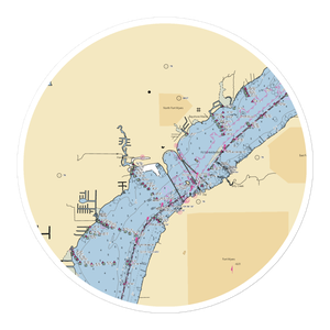 Old Bridge Marina (Cape Coral, FL) NOAA Chart Sticker