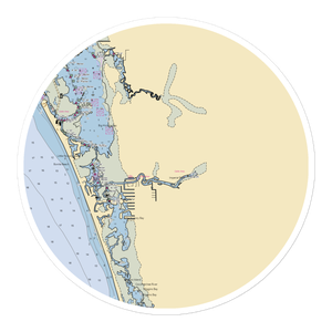 Anglers Paradise of Bonita Springs (Bonita Springs, FL) NOAA Chart Sticker