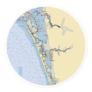 Bonita Bay Marina (Bonita Springs, FL) NOAA Chart Sticker