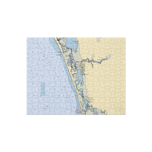 Hickory Bay Boat House (Bonita Springs, FL) NOAA Chart Jigsaw Puzzle