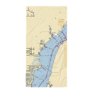 Fish Tale Marina at Caloosa Isle (Lehigh Acres, FL) NOAA Chart Towel