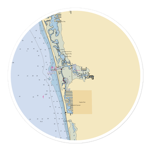 Wiggins Bay Marina (Naples, FL) NOAA Chart Sticker