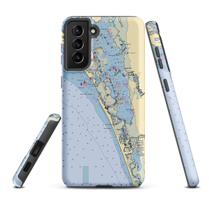 Big Hickory Fishing Nook Marina (Bonita Springs, FL) NOAA Chart Samsung Phone Case