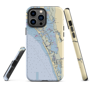 Big Hickory Fishing Nook Marina (Bonita Springs, FL) NOAA Chart  Tough iPhone Case