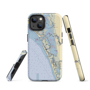 Big Hickory Fishing Nook Marina (Bonita Springs, FL) NOAA Chart  Tough iPhone Case