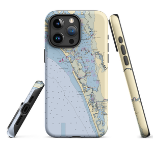 Big Hickory Fishing Nook Marina (Bonita Springs, FL) NOAA Chart  Tough iPhone Case