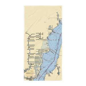 Rosen Park Marina (Cape Coral, FL) NOAA Chart Towel