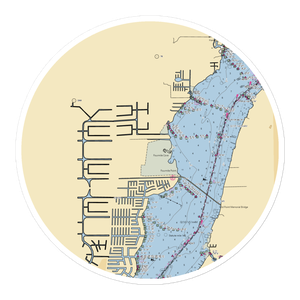 Rosen Park Marina (Cape Coral, FL) NOAA Chart Sticker