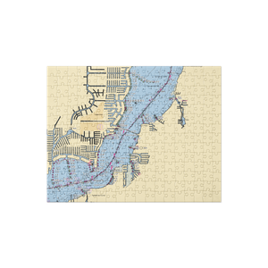 Landings Marina (Fort Myers, FL) NOAA Chart Jigsaw Puzzle