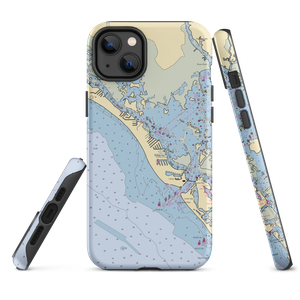 Fish-Tale Marina (Bonita Springs, FL) NOAA Chart  Tough iPhone Case