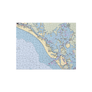 Fish-Tale Marina (Bonita Springs, FL) NOAA Chart Jigsaw Puzzle