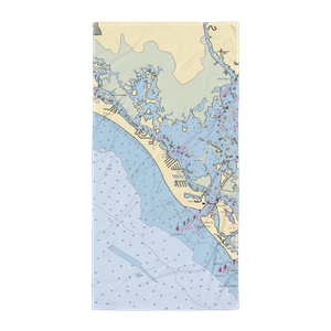 Fish-Tale Marina (Bonita Springs, FL) NOAA Chart Towel