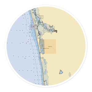 South Bay Marina (Naples, FL) NOAA Chart Sticker