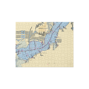 Gulf Harbour Marina (Fort Myers, FL) NOAA Chart Jigsaw Puzzle