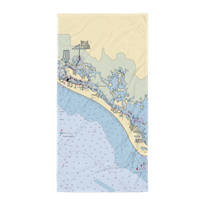 Snook Bight Marina (Fort Myers, FL) NOAA Chart Towel