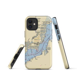 PORT 32 Cape Coral (Fort Myers, FL) NOAA Chart  Tough iPhone Case