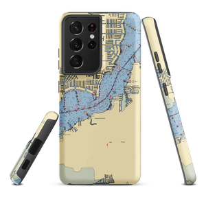 Cape Coral Yacht Basin (Fort Myers, FL) NOAA Chart Samsung Phone Case