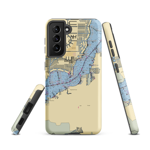 Cape Coral Yacht Basin (Fort Myers, FL) NOAA Chart Samsung Phone Case