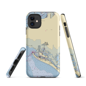 Estero Bay Marina (Fort Myers, FL) NOAA Chart  Tough iPhone Case