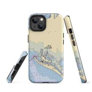 Estero Bay Marina (Fort Myers, FL) NOAA Chart  Tough iPhone Case