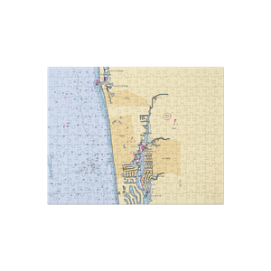 Port 32 Marina of Naples (Naples, FL) NOAA Chart Jigsaw Puzzle