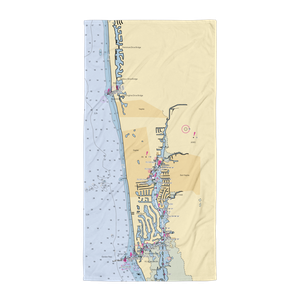 Port 32 Marina of Naples (Naples, FL) NOAA Chart Towel