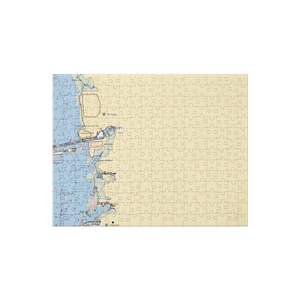 AJ's on the river (Brandon, FL) NOAA Chart Jigsaw Puzzle