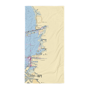 Bullfrog Creek Marine (Brandon, FL) NOAA Chart Towel