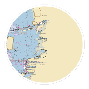 Bullfrog Creek Marine (Brandon, FL) NOAA Chart Sticker