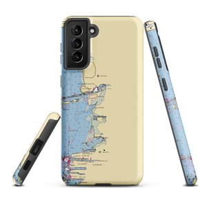 Rivers Edge Lounge and Marina (Brandon, FL) NOAA Chart Samsung Phone Case