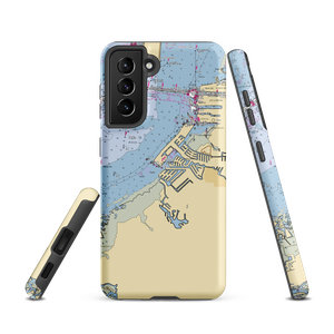 Lands End Marina (Sun City Center, FL) NOAA Chart Samsung Phone Case