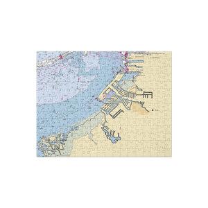 Lands End Marina (Sun City Center, FL) NOAA Chart Jigsaw Puzzle